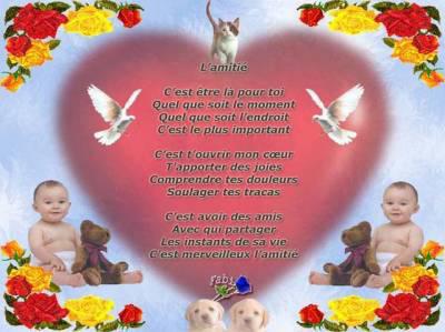 l'amitié